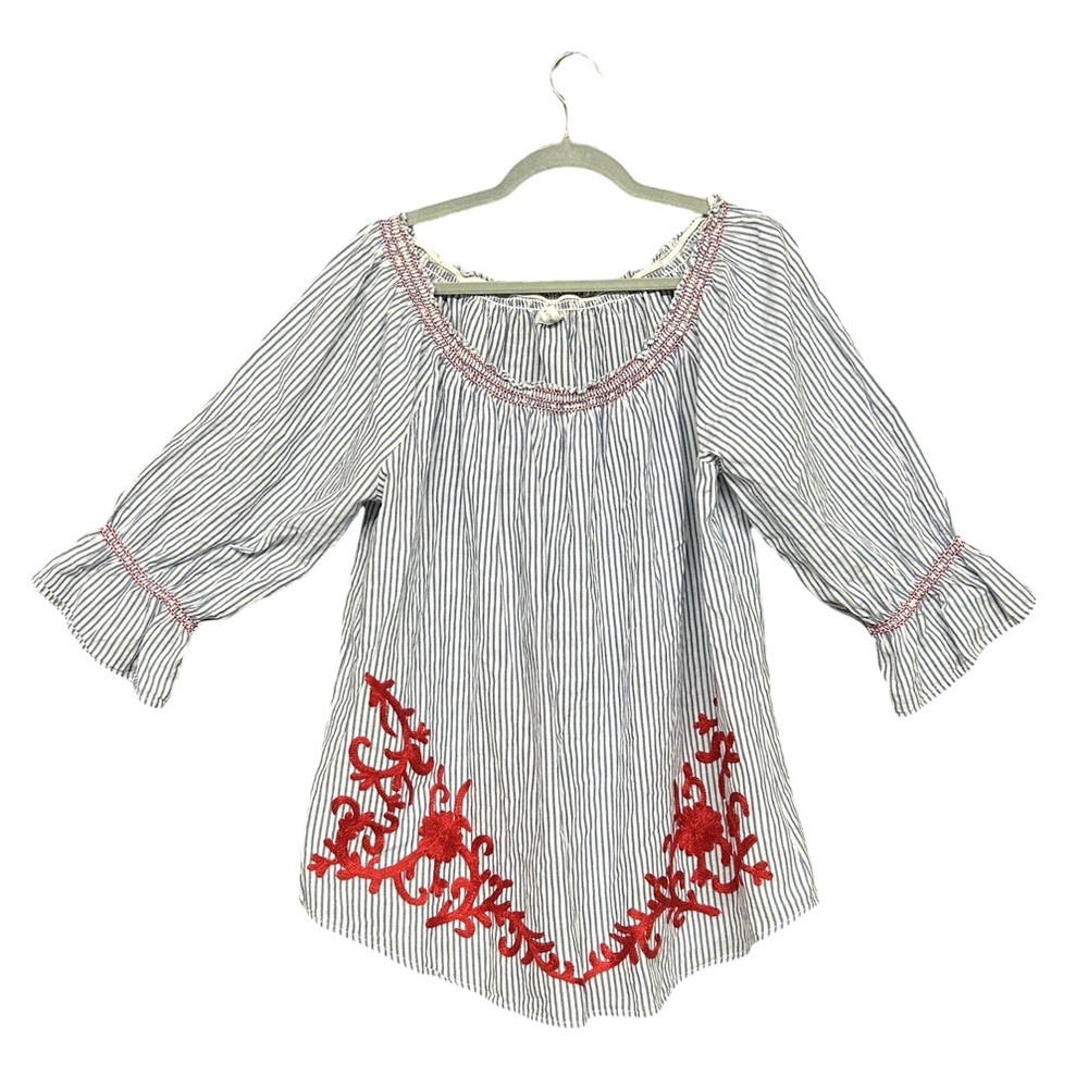 Westport Blue and Red Shirt